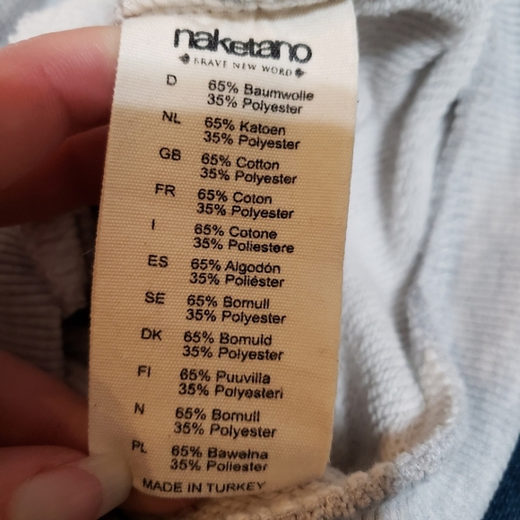 Naketano hoodie size Small - Picture 11 of 12